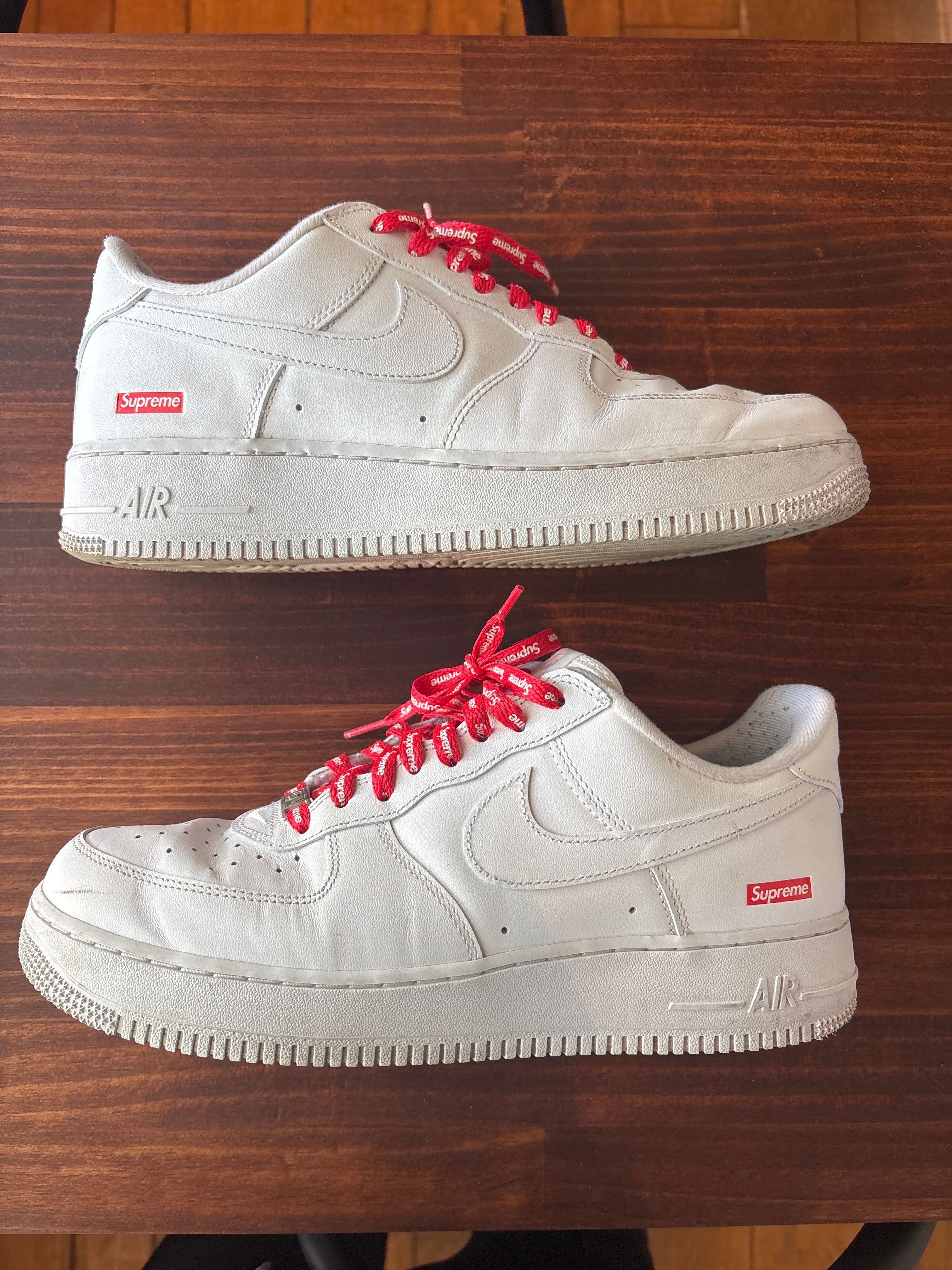 Supreme × Nike Air Force 1 Low "White"