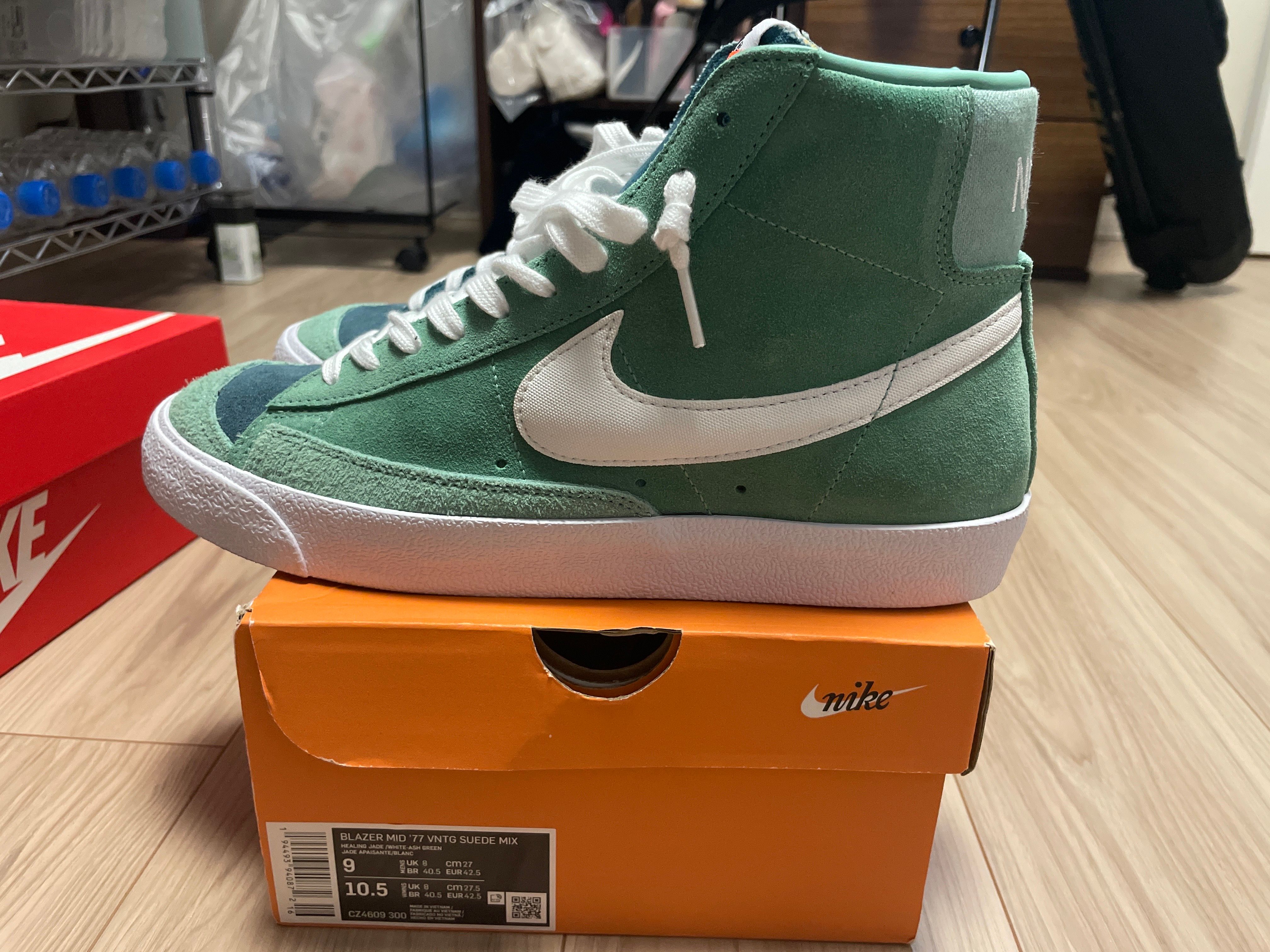 Nike Blazer Mid ’77 Vintage Suede Mix "Healing Jade"