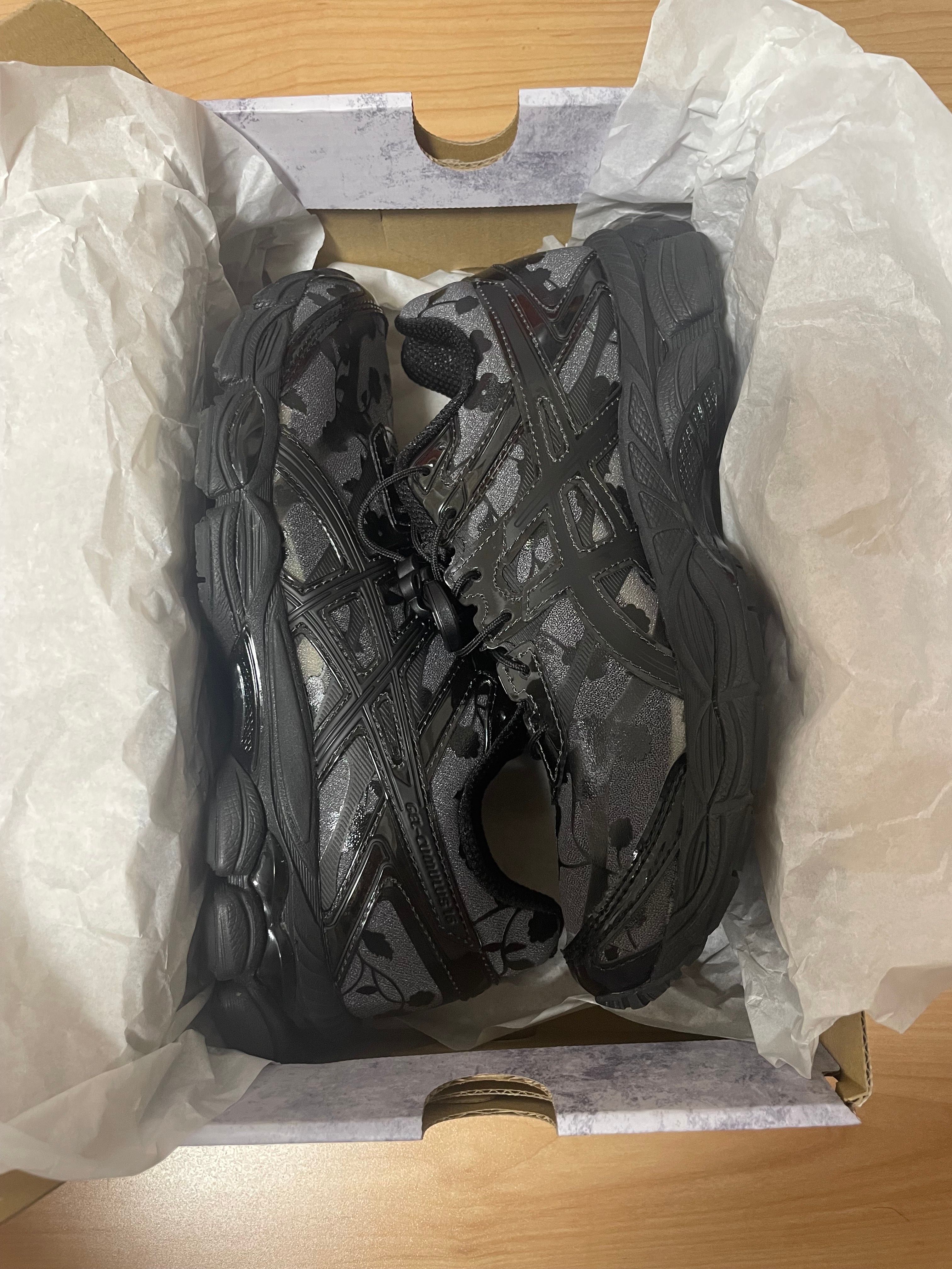 Cecilie Bahnsen × Asics Gel-Cumulus 16 Floral "Black/Black"