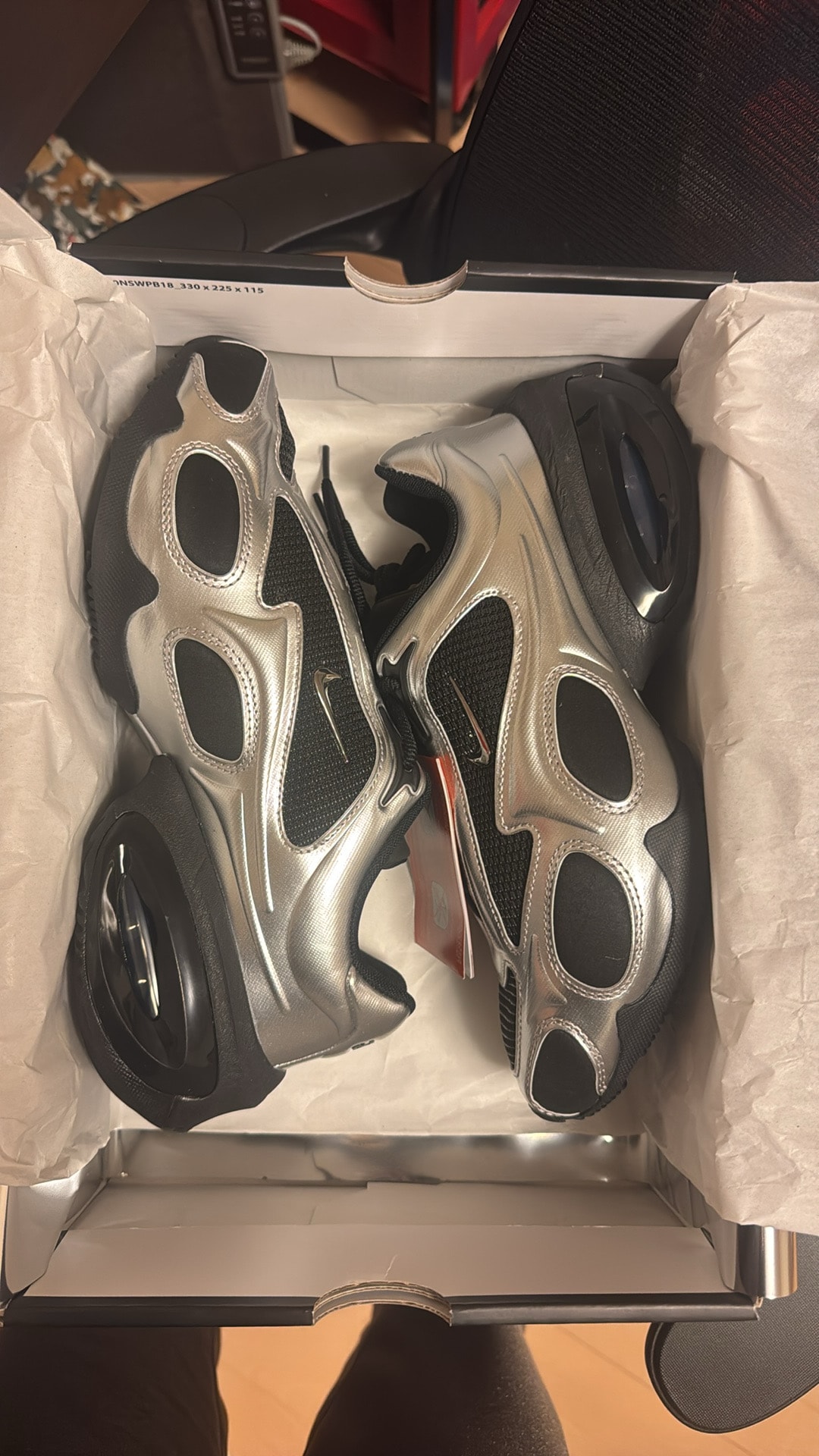 Nike Women's Air Max Muse "Black/Metallic Silver"