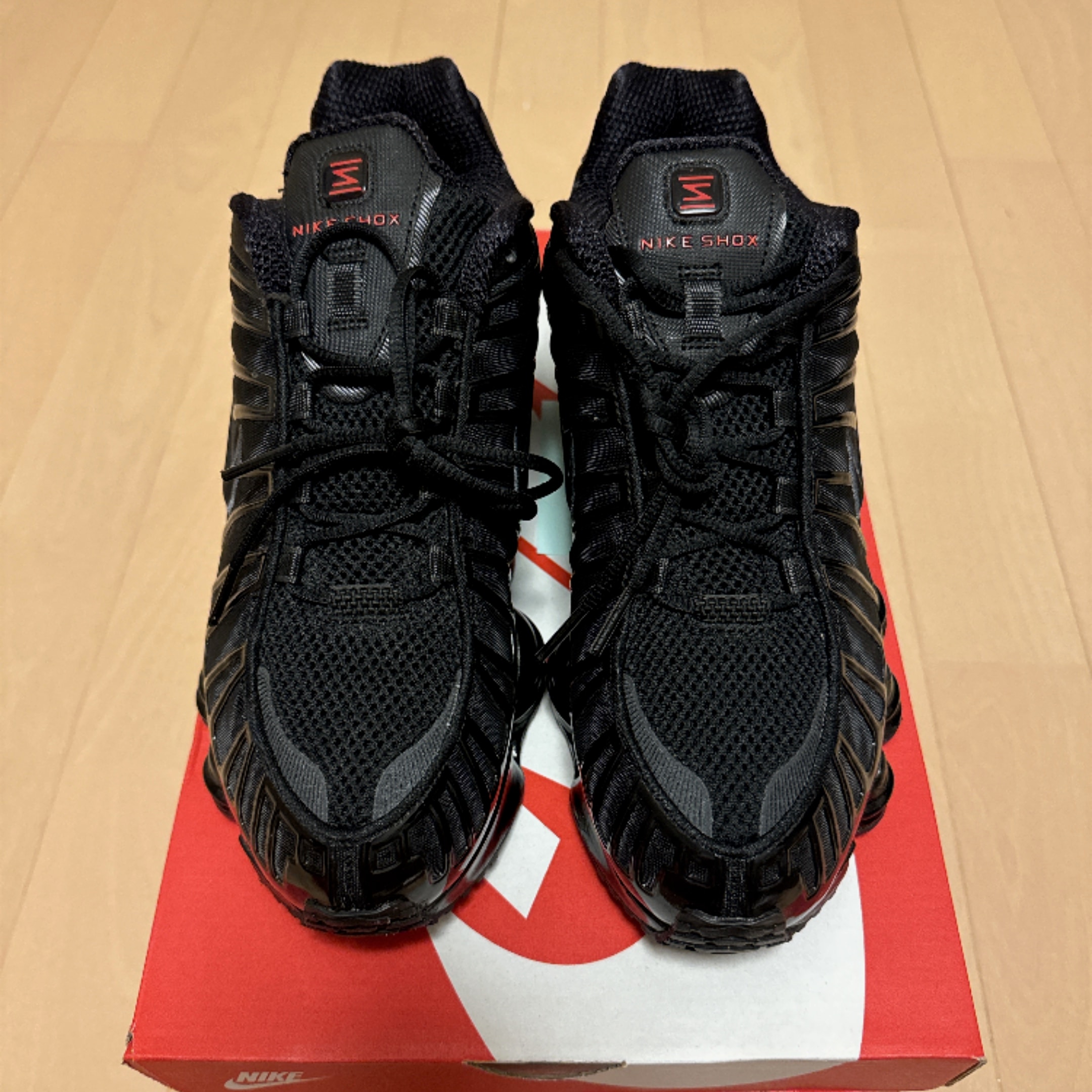 Nike Shox TL "Black/Metallic Hematite/Max Orange/Black"