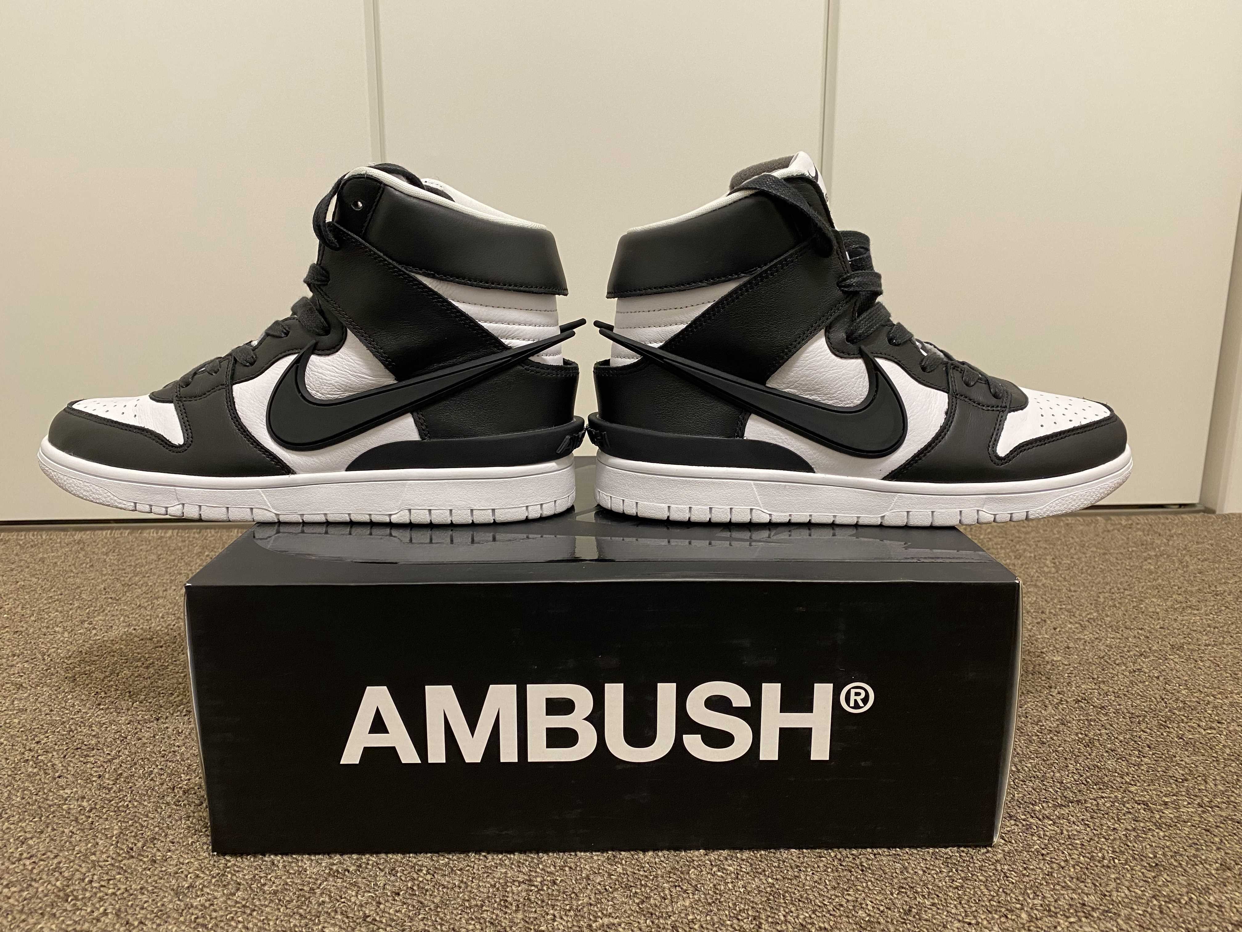 AMBUSH × Nike Dunk High "Black"