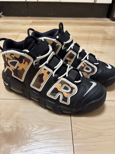 NIKE AIR MORE UPTEMPO "BLACK CAMO"