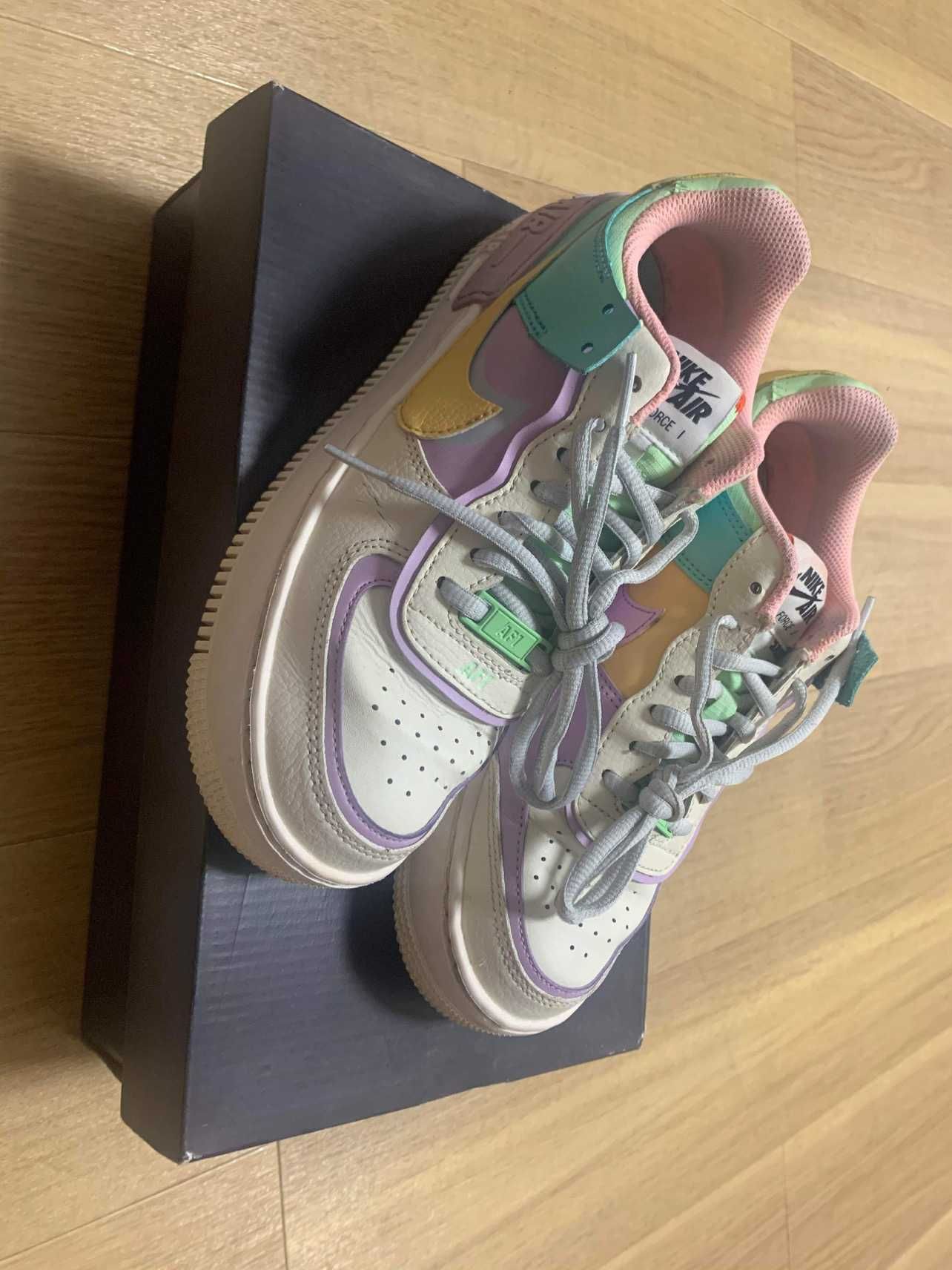 Nike Women's Air Force 1 Shadow "Pale Ivory"