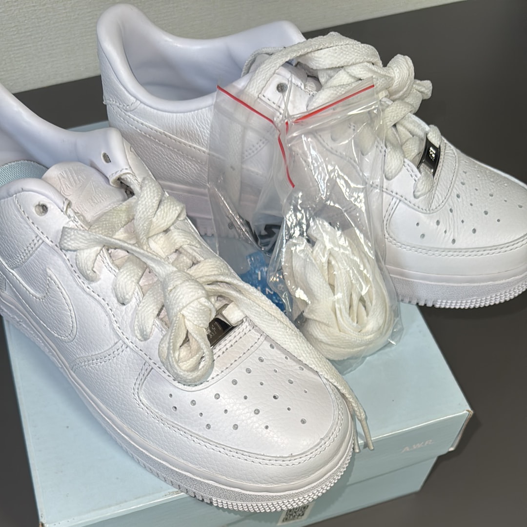 Drake NOCTA × Nike GS Air Force 1 Low "Love You Forver/White"