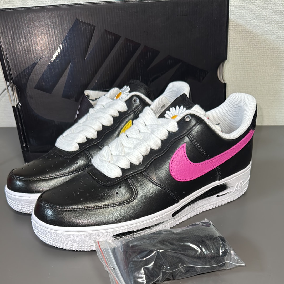 PEACEMINUSONE × Nike Air Force 1 Low '07 Para-Noise 3.0 "Black and Multi-Color" / G-DRAGON