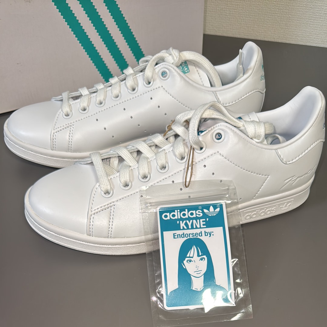 KYNE × adidas Stan Smith "White/Blue"