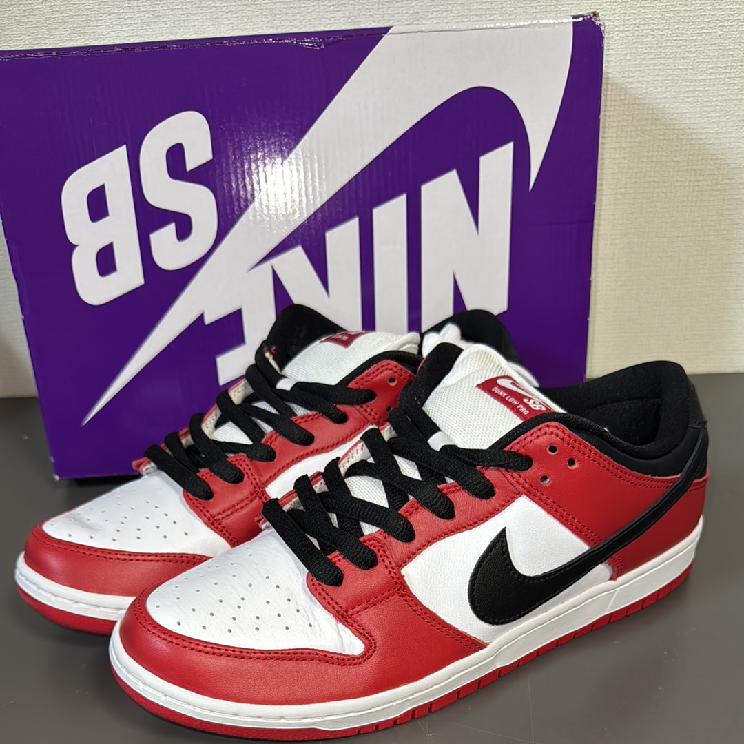 Nike SB Dunk Low Pro "J-Pack Chicago/Varsity Red and White"