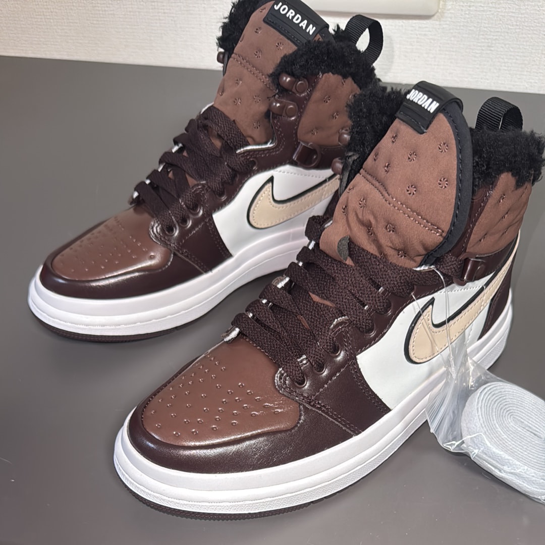 ナイキ ウィメンズ エアジョーダン1 ハイ アクリメイト "ブラウン バソルト"