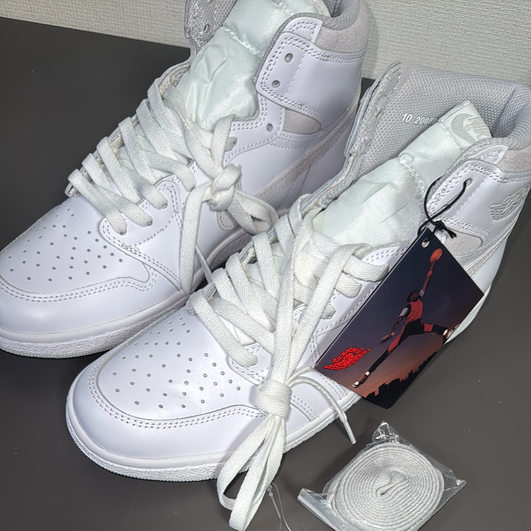 ナイキ エアジョーダン1 ハイ 85 "ニュートラルグレー"