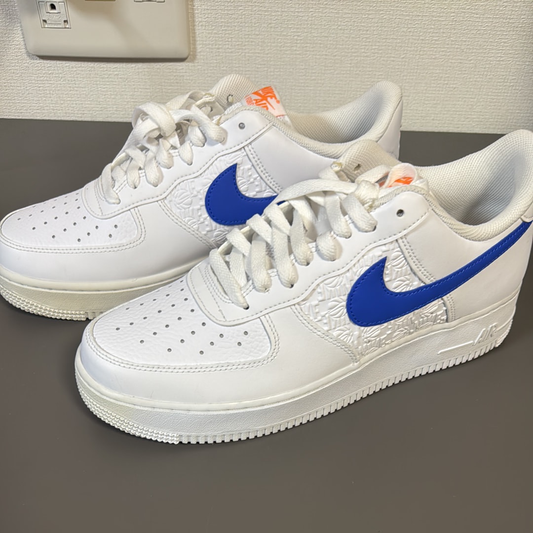 ナイキ エアフォース1 ロー "フープ ブルー"