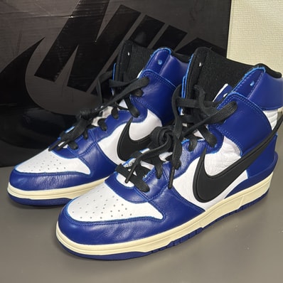 Ambush × Nike Dunk High "Deep Royal"