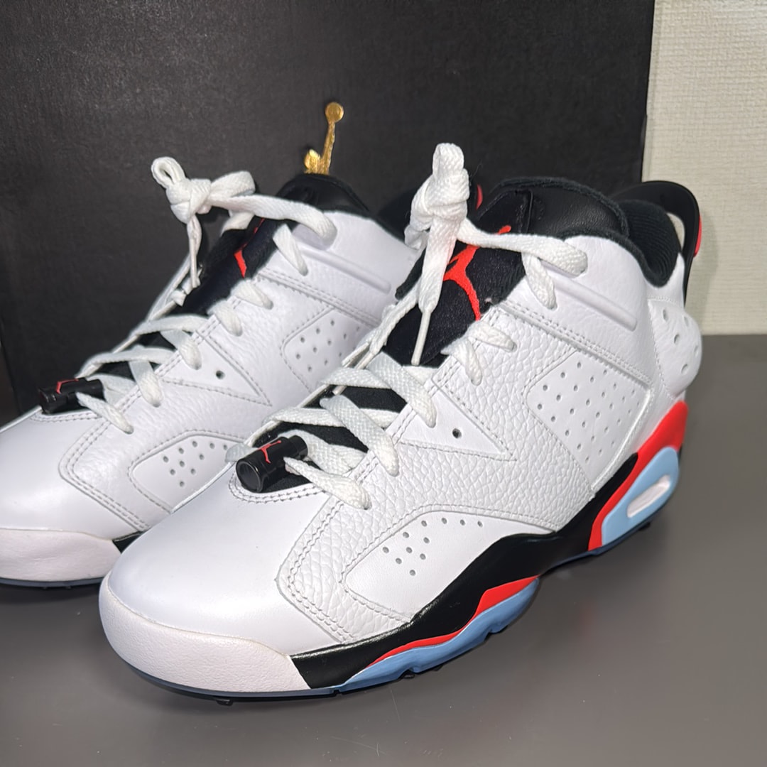 Nike Air Jordan 6 Low Golf "White Infrared"