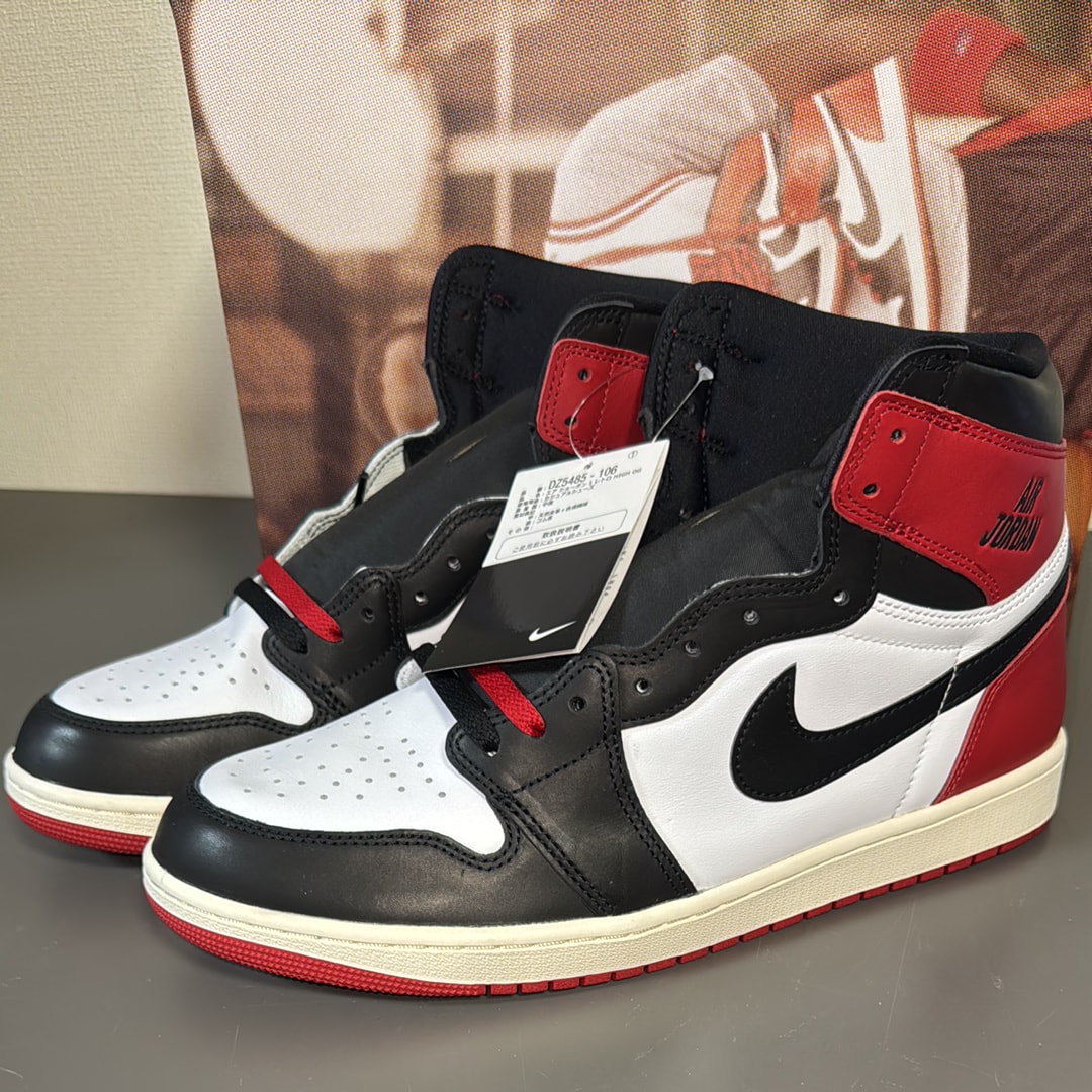 Nike Air Jordan 1 Retro High OG "Black Toe Reimagined"