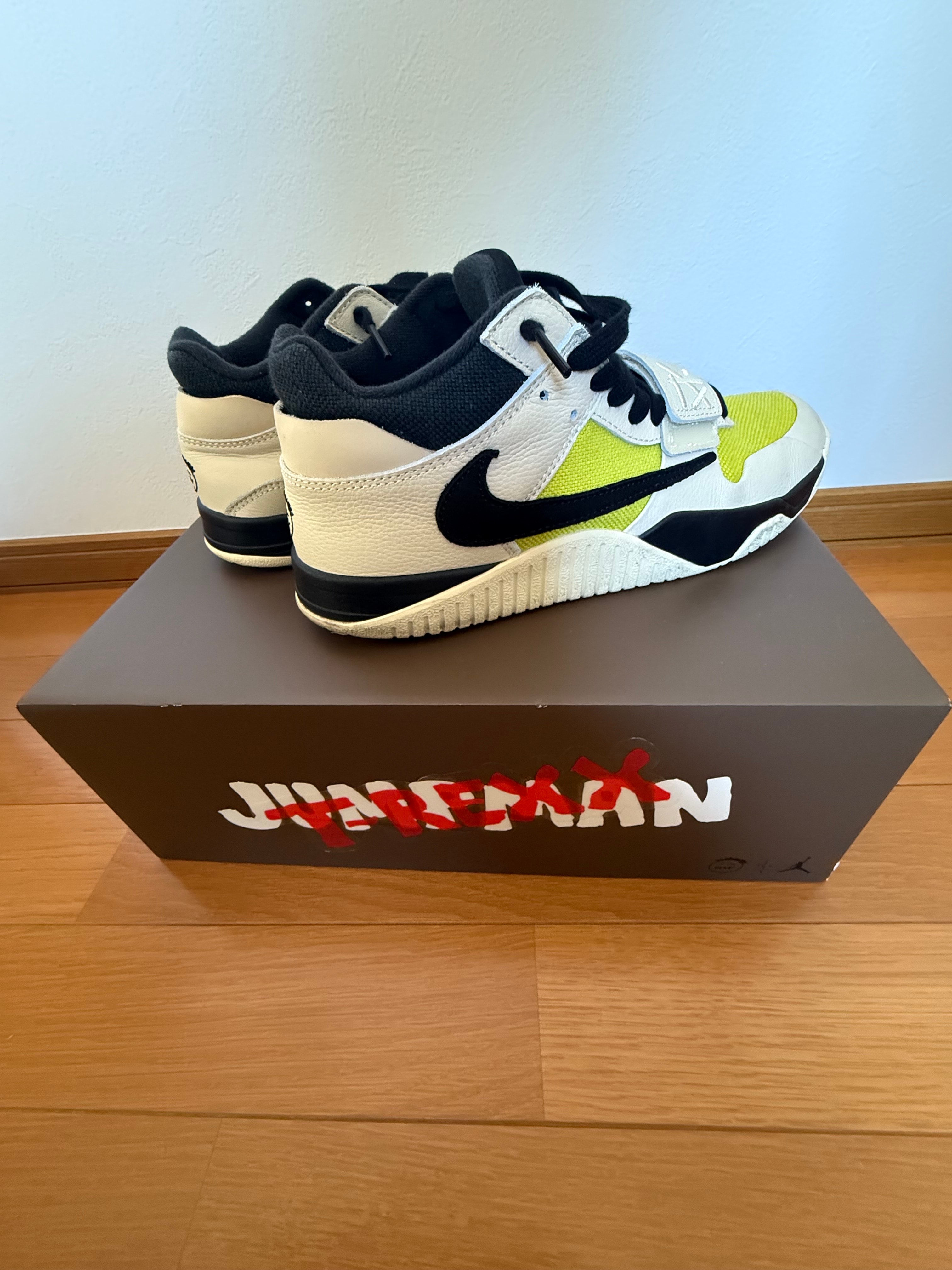 Travis Scott × Nike Jordan Jumpman Jack TR CJ1 T-Rexx "Bright Cactus"