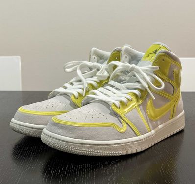 NIKE Women's AIR JORDAN 1 MID LX "OPTI YELLOW"