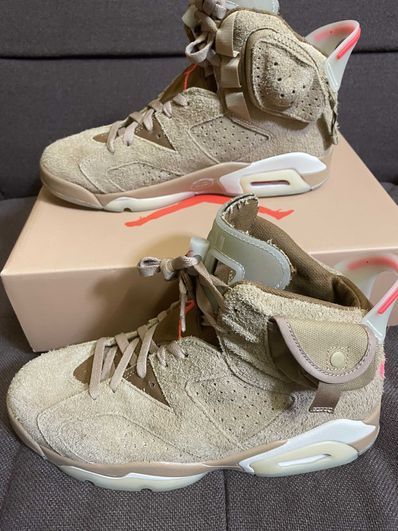 Travis Scott × Nike Air Jordan 6 "British Khaki"