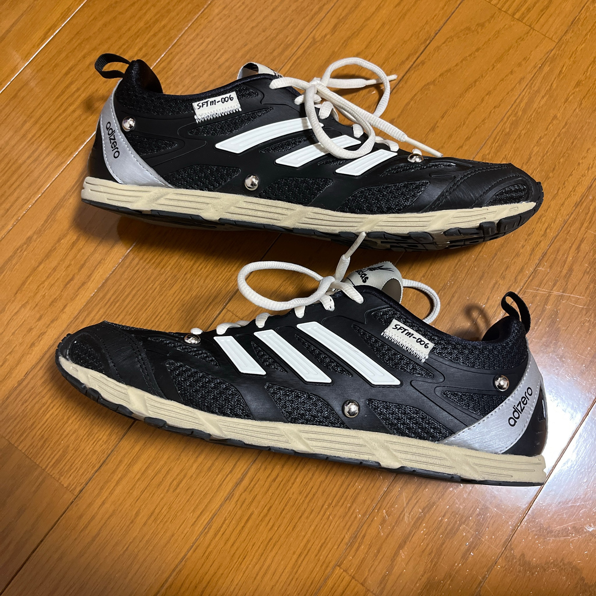 Song for the Mute × adidas Adizero PR "Core Black"