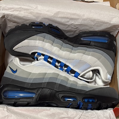 Nike Air Max 95 OG Big Bubble "Cool Grey/Blue Spark"