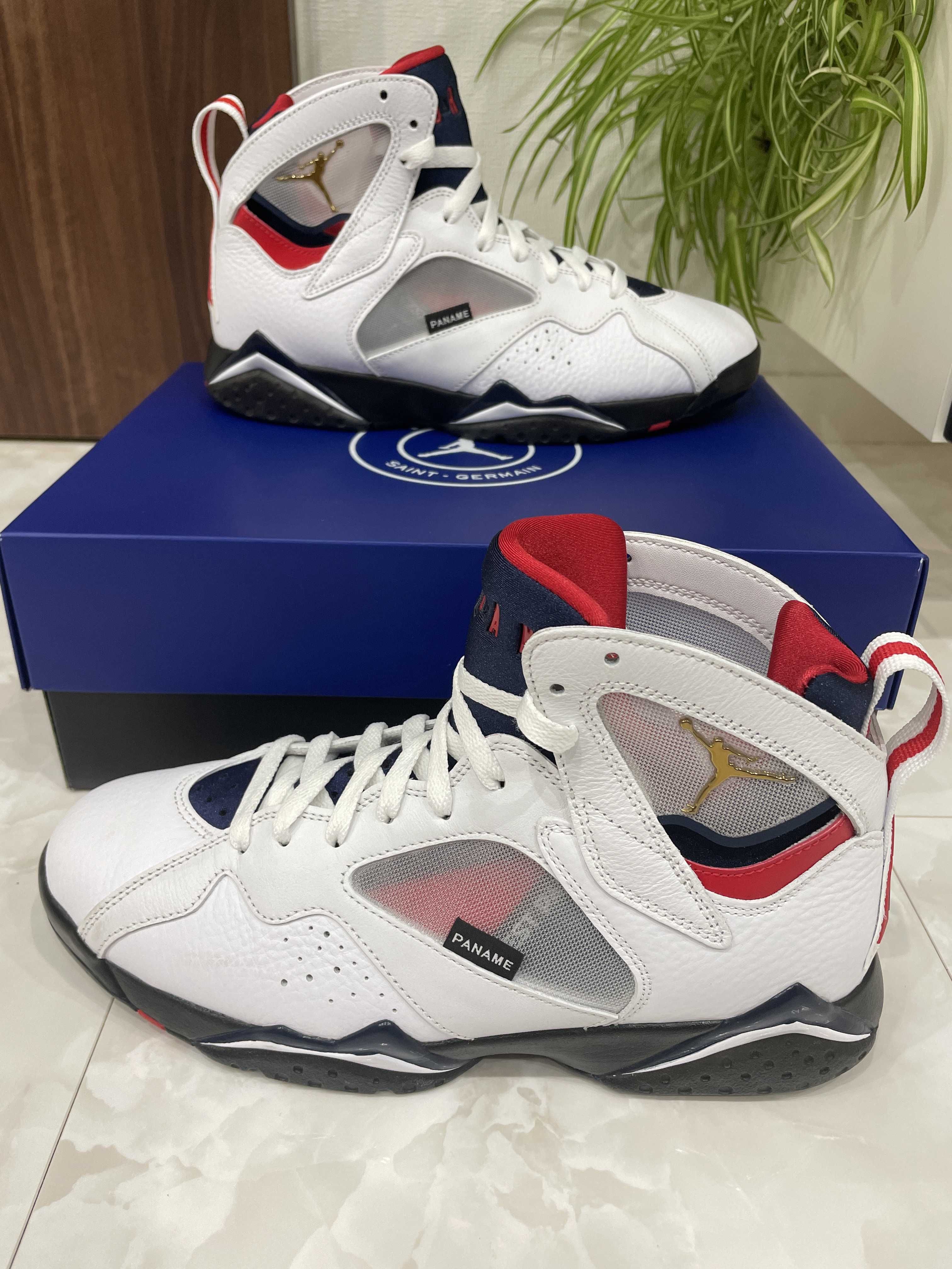 PSG × NIKE AIR JORDAN 7 RETRO "White"