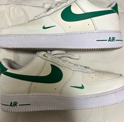 Nike Air Force 1 Low 40th Anniversary "Sail/Malachite-White-Metallic Gold"
