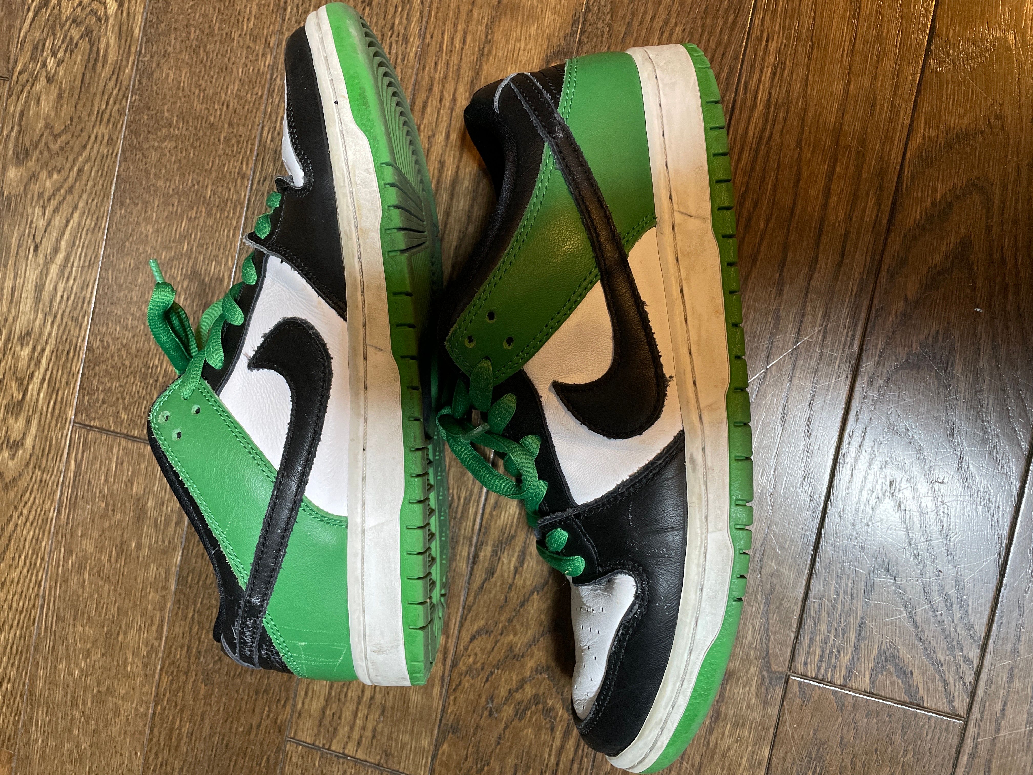 Nike SB Dunk Low Pro "Black and Classic Green"