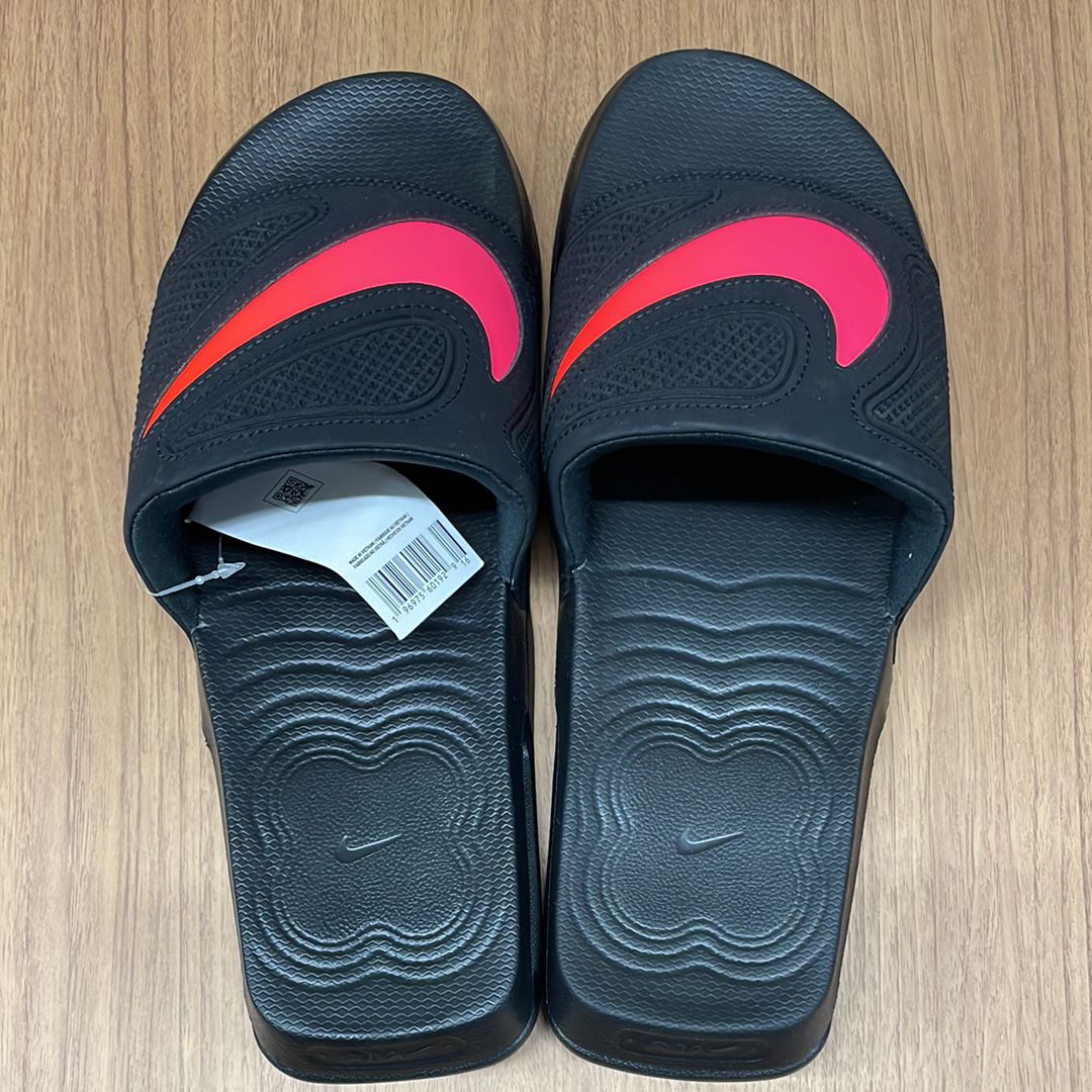 Nike Air Max Cirro Slide "Black/Total Orange/Racer Pink"