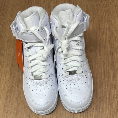 Supreme × Nike Air Force 1 Mid "White" FW24