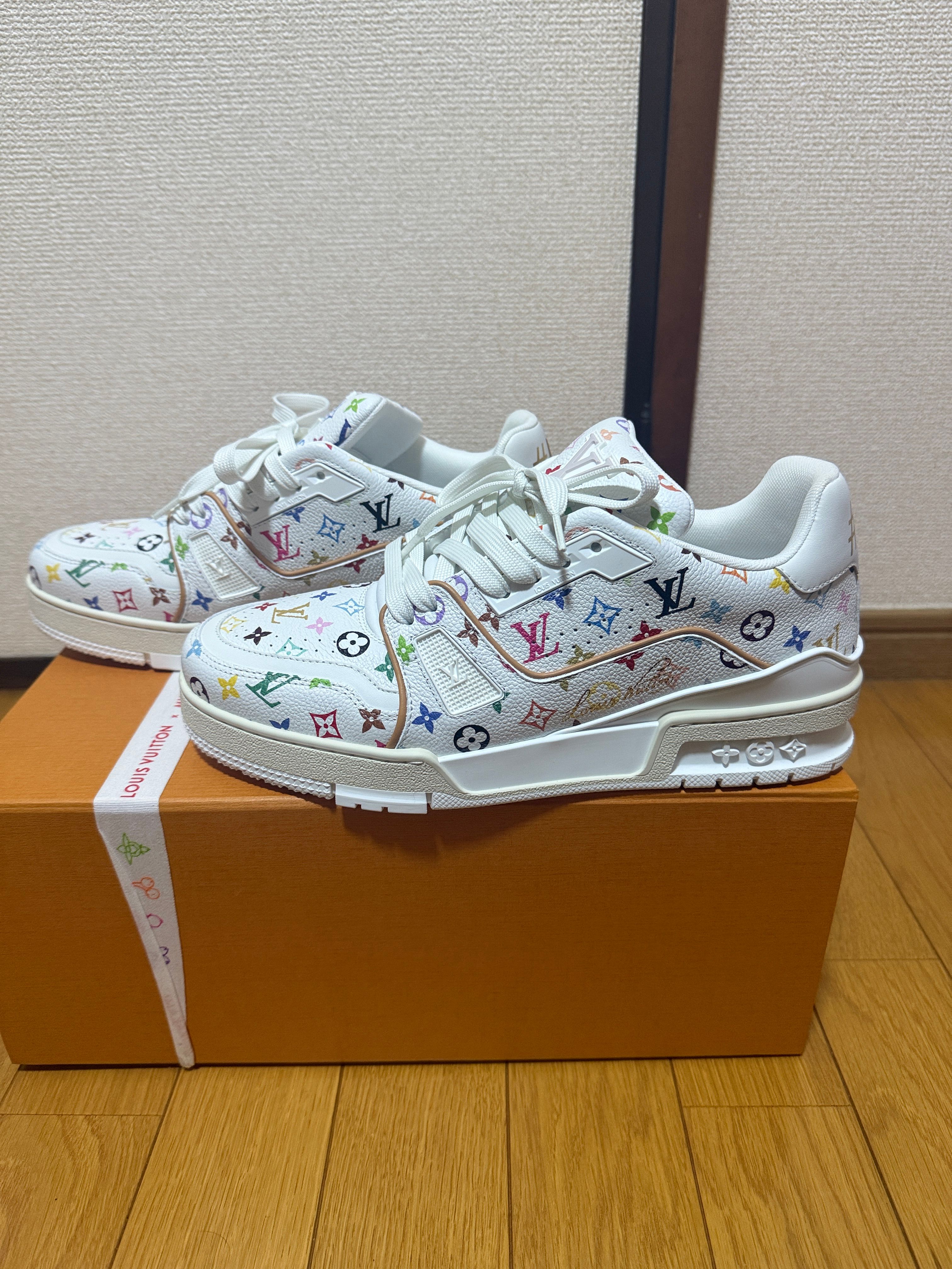 Louis Vuitton x Takashi Murakami Trainer Sneaker "Blanc/Multicolor"