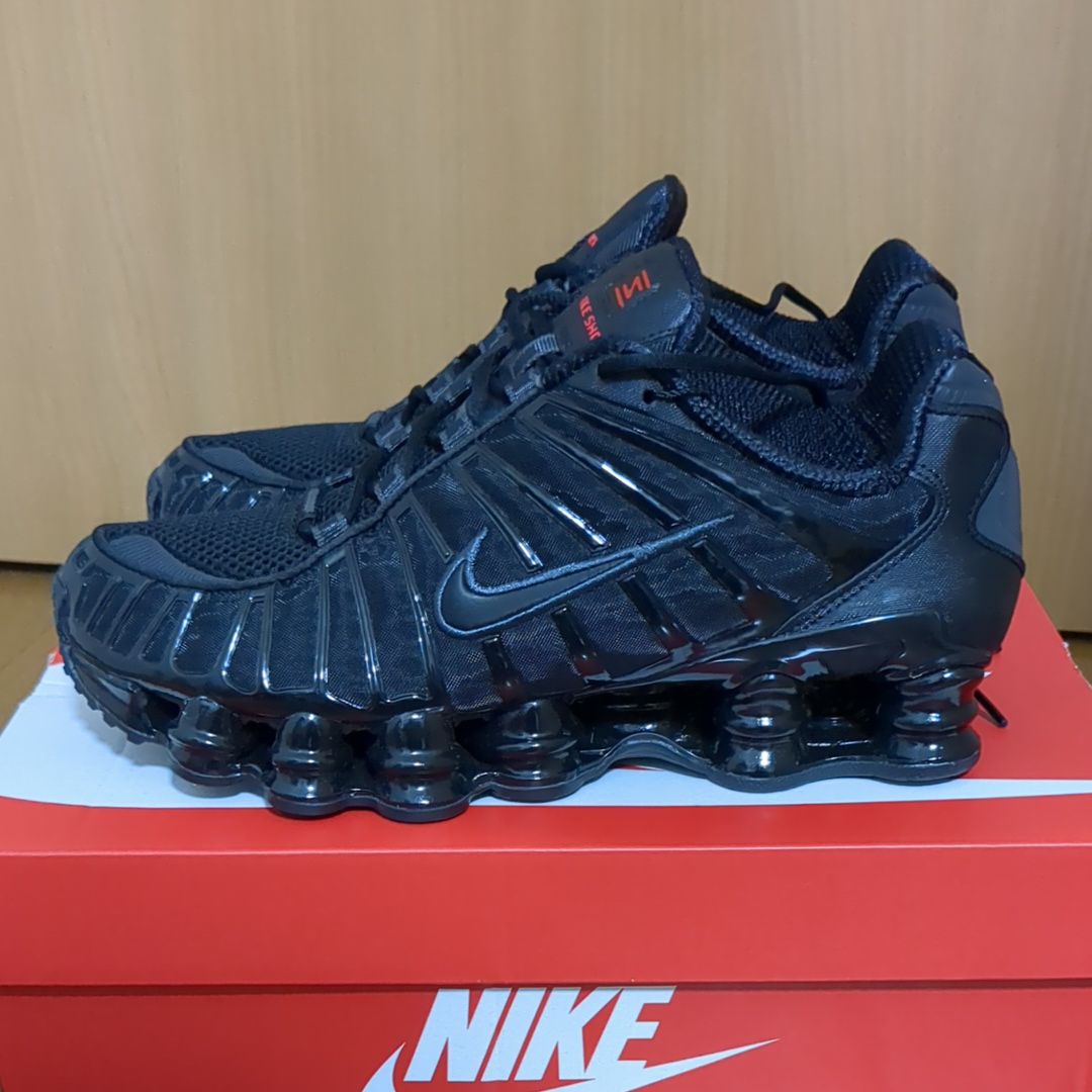 Nike Women's Shox TL "Black and Max Orange"