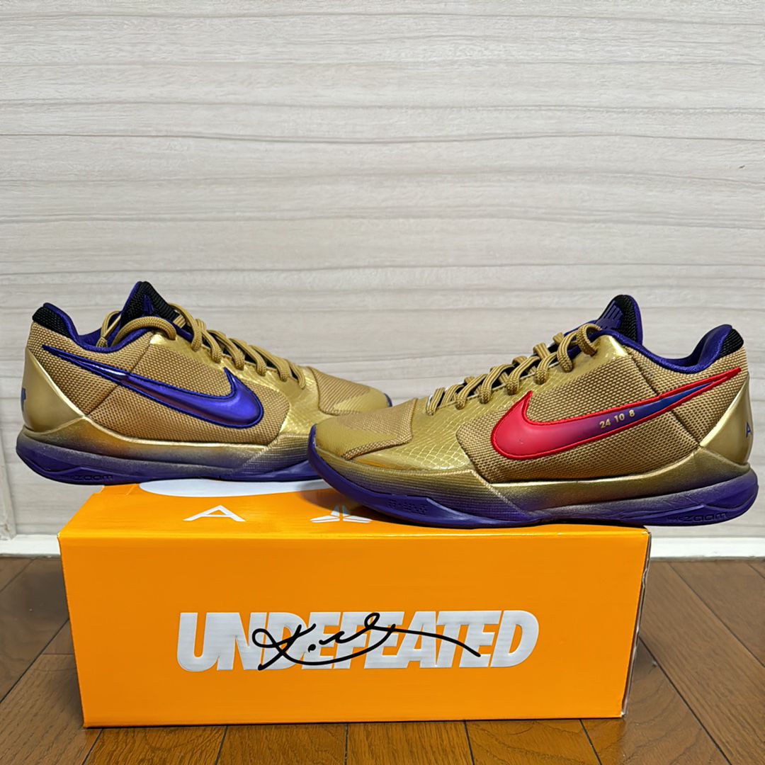 UNDEFEATED × Nike Kobe 5 Protro "Hall Of Fame"