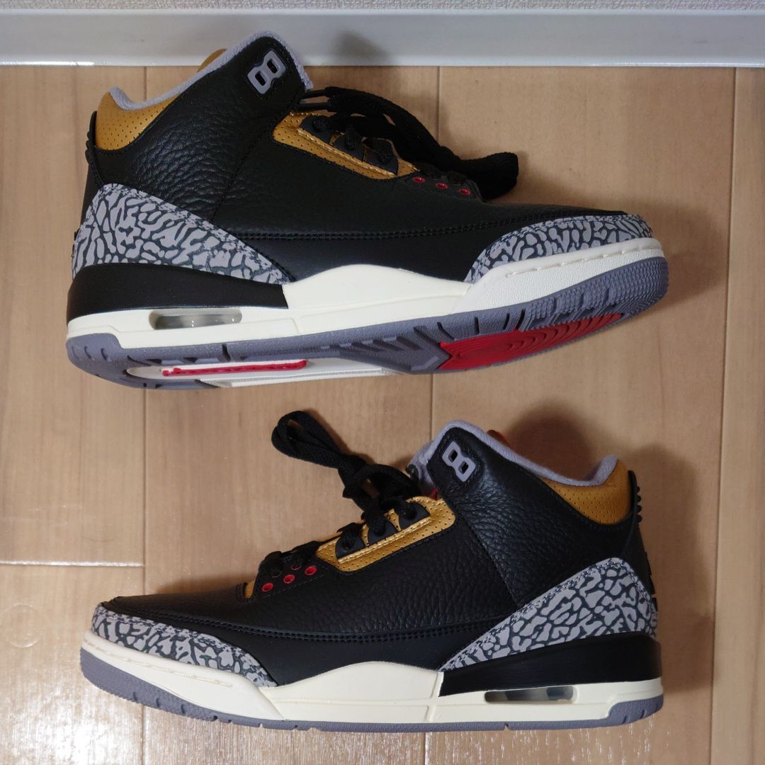 Nike Women's Air Jordan 3 "Black/Gold"