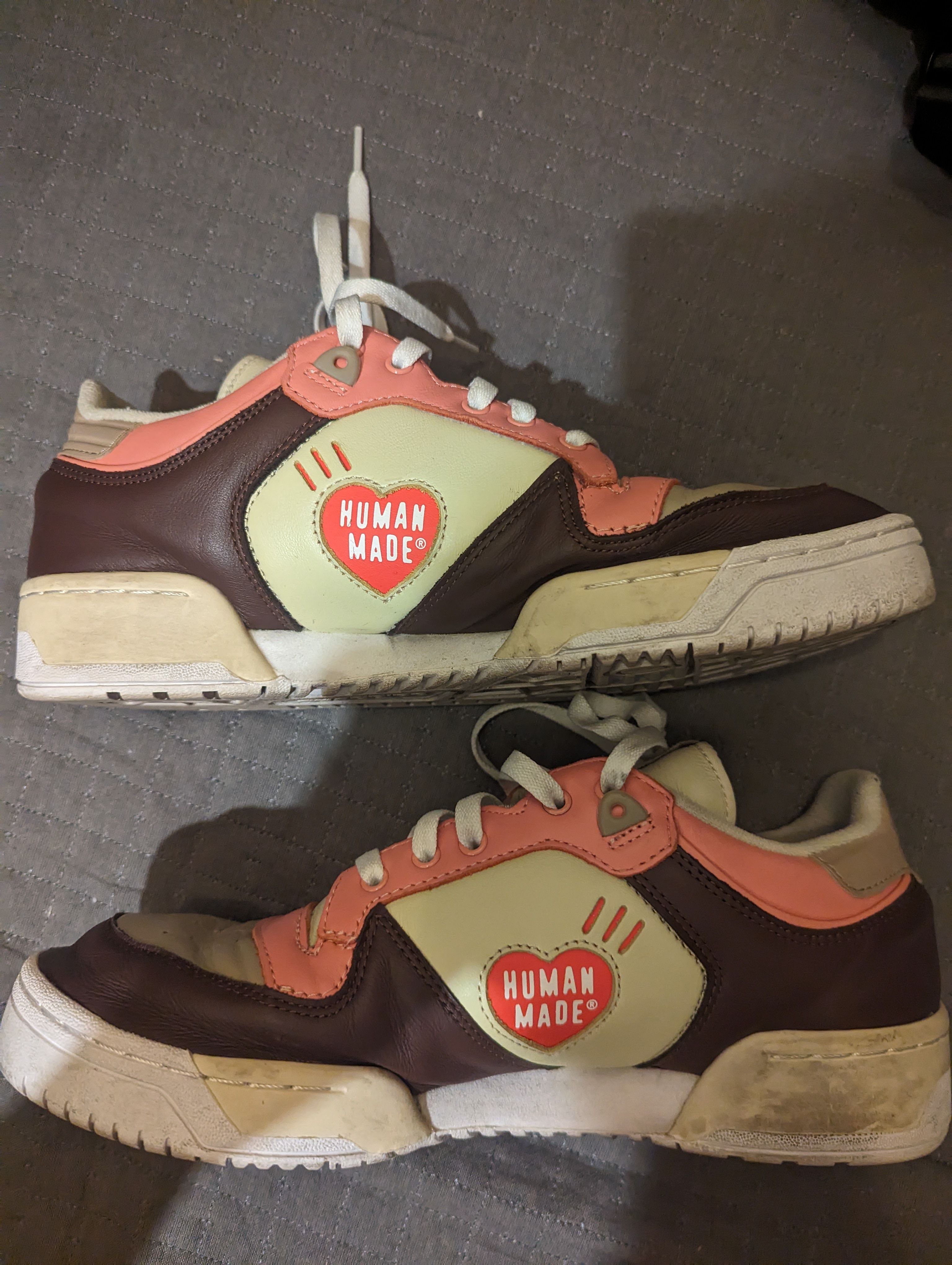 ヒューマン メイド × アディダス ライバルリー "ブラウン/ピンク/サンド"