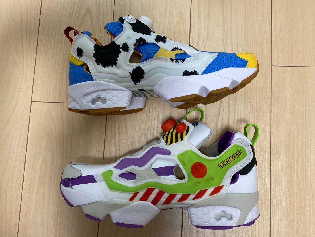 TOY STORY × REEBOK × BAIT INSTAPUMP FURY OG "BUZZ and WOODY"
