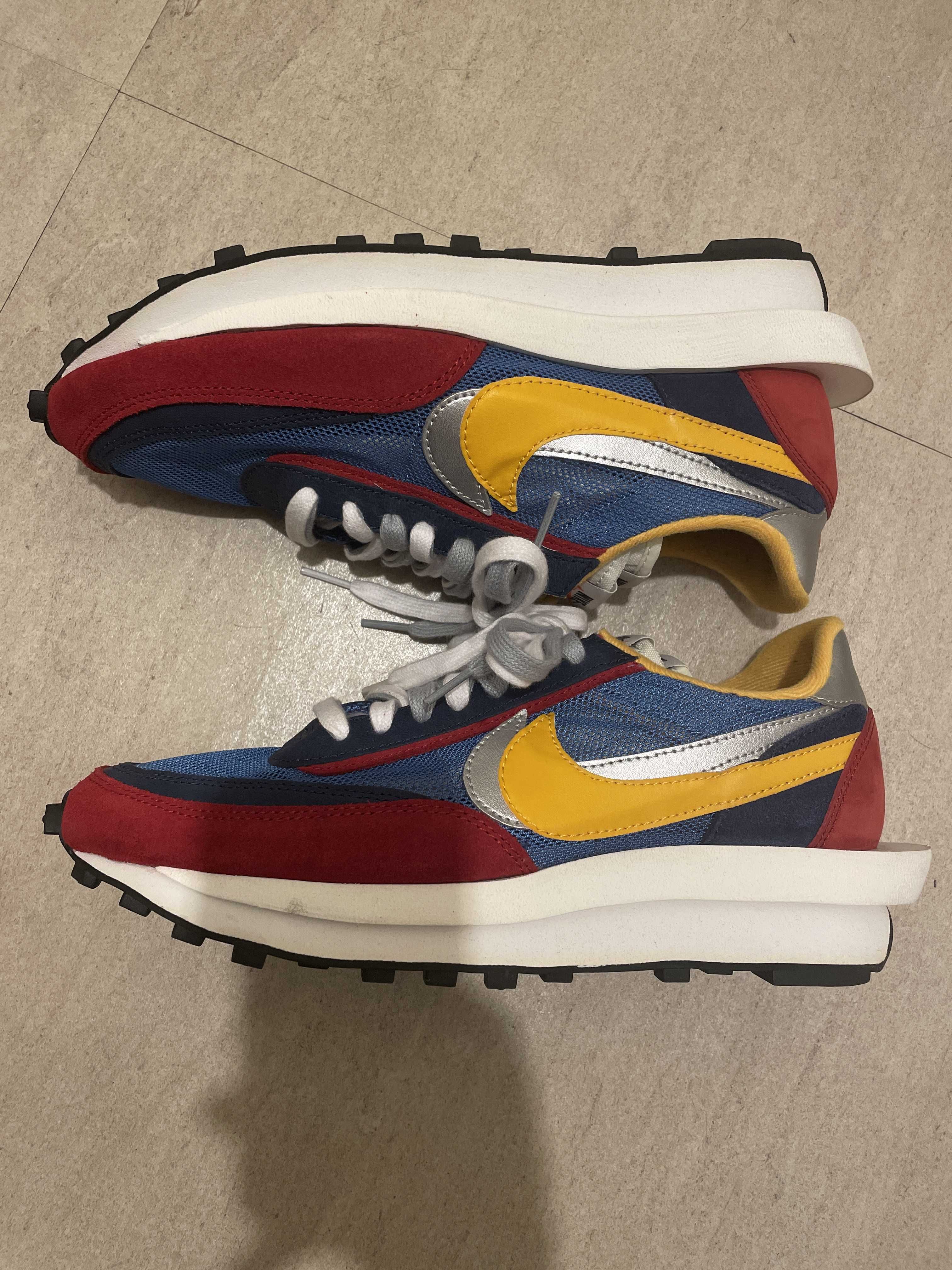 sacai × Nike LDV Waffle "Red/Blue"