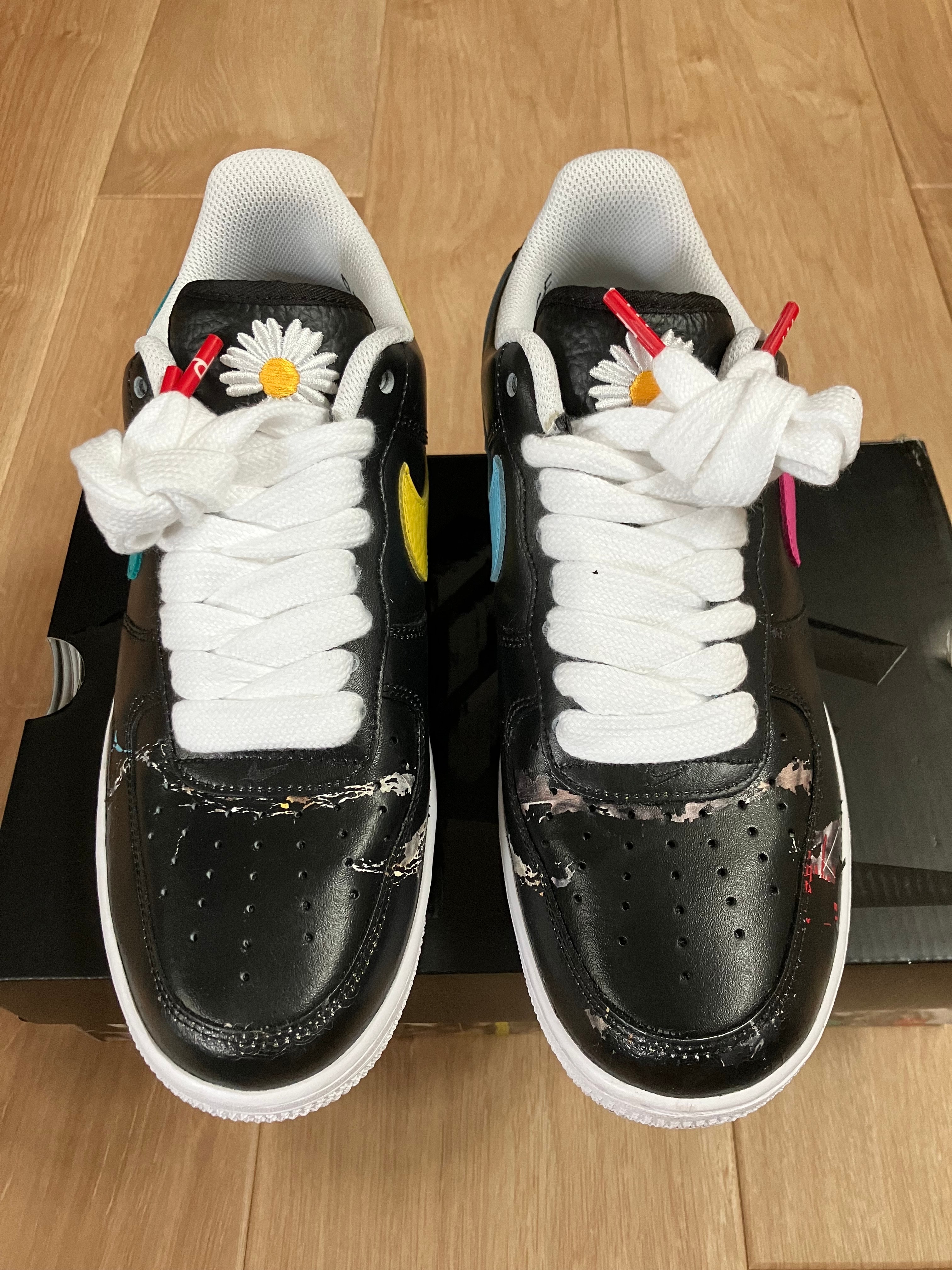 PEACEMINUSONE × Nike Air Force 1 Low '07 Para-Noise 3.0 "Black and Multi-Color" / G-DRAGON