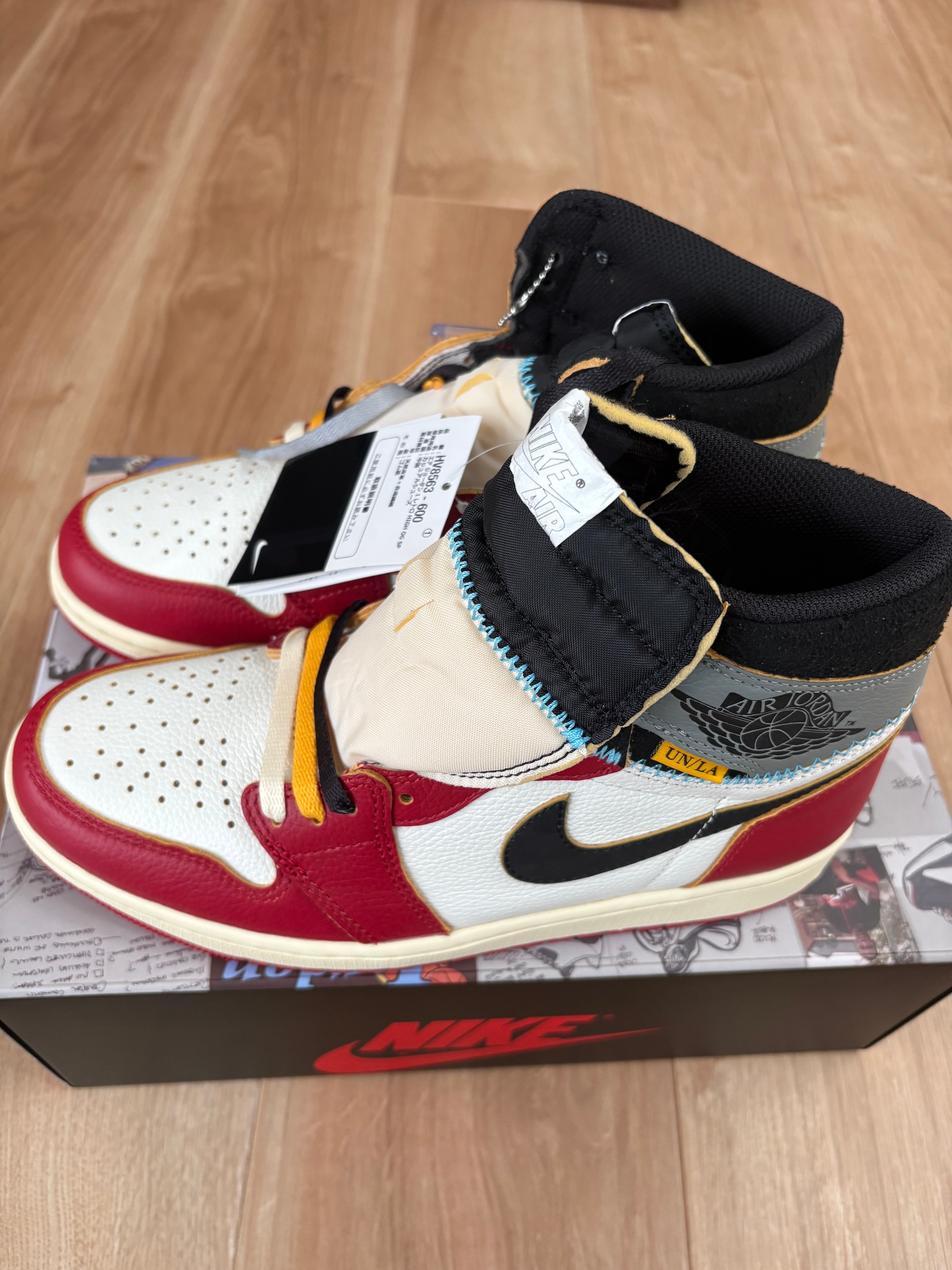 UNION × Nike Air Jordan 1 Retro High OG "Chicago/Shadow"