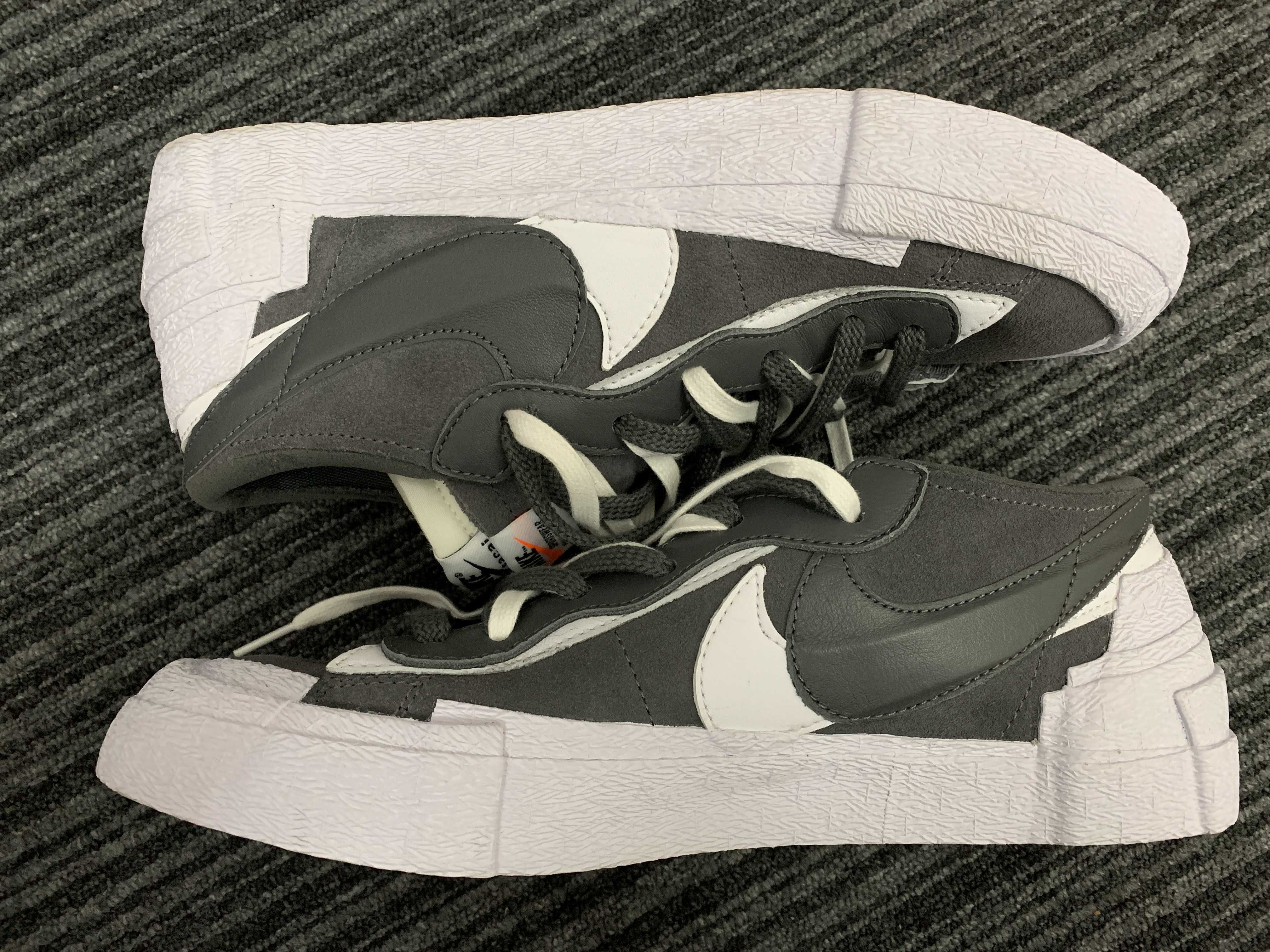 Sacai × Nike Blazer Low "Iron Grey"