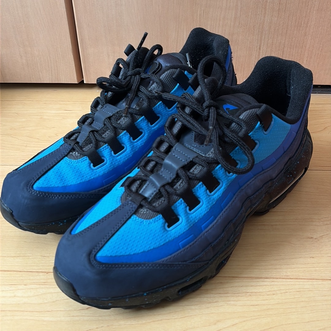 Stash × Nike Air Max 95 "Black and Harbor Blue" (2024)