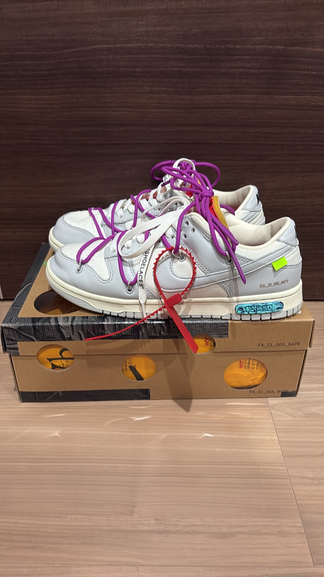 Off-White × Nike Dunk Low 1 of 50 "Lot.45"