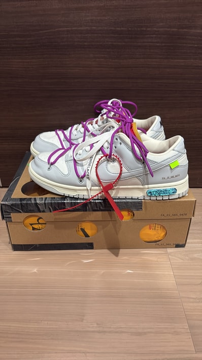 Off-White × Nike Dunk Low 1 of 50 "Lot.45"