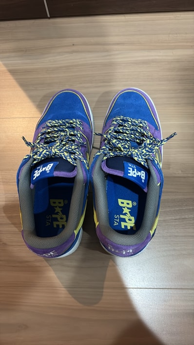 A BATHING APE BAPE SK8 STA #1 "Purple"