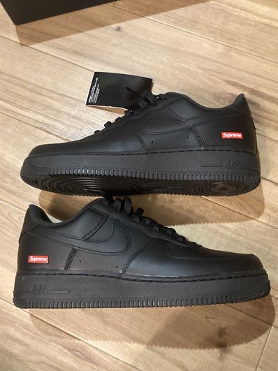 Supreme × Nike Air Force 1 Low "Black"