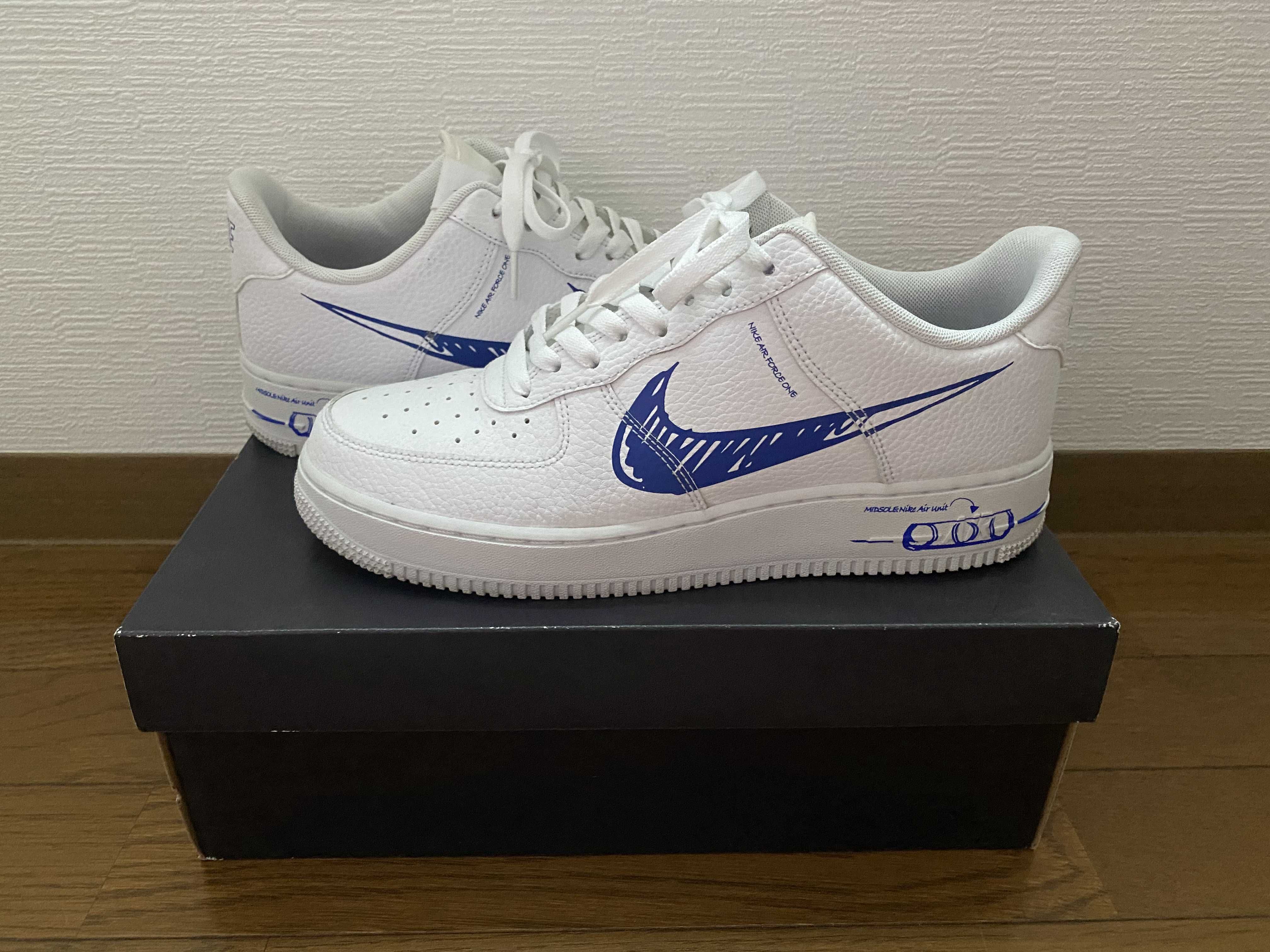 Nike Air Force 1 Low LV8 Utility "White/Blue"