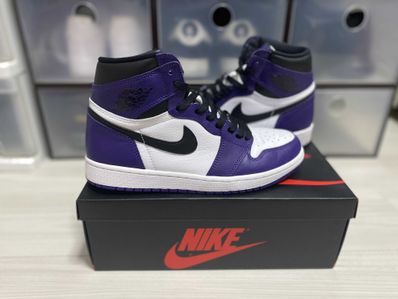 Nike Air Jordan 1 Retro High OG "Court Purple White/Black" (2020)