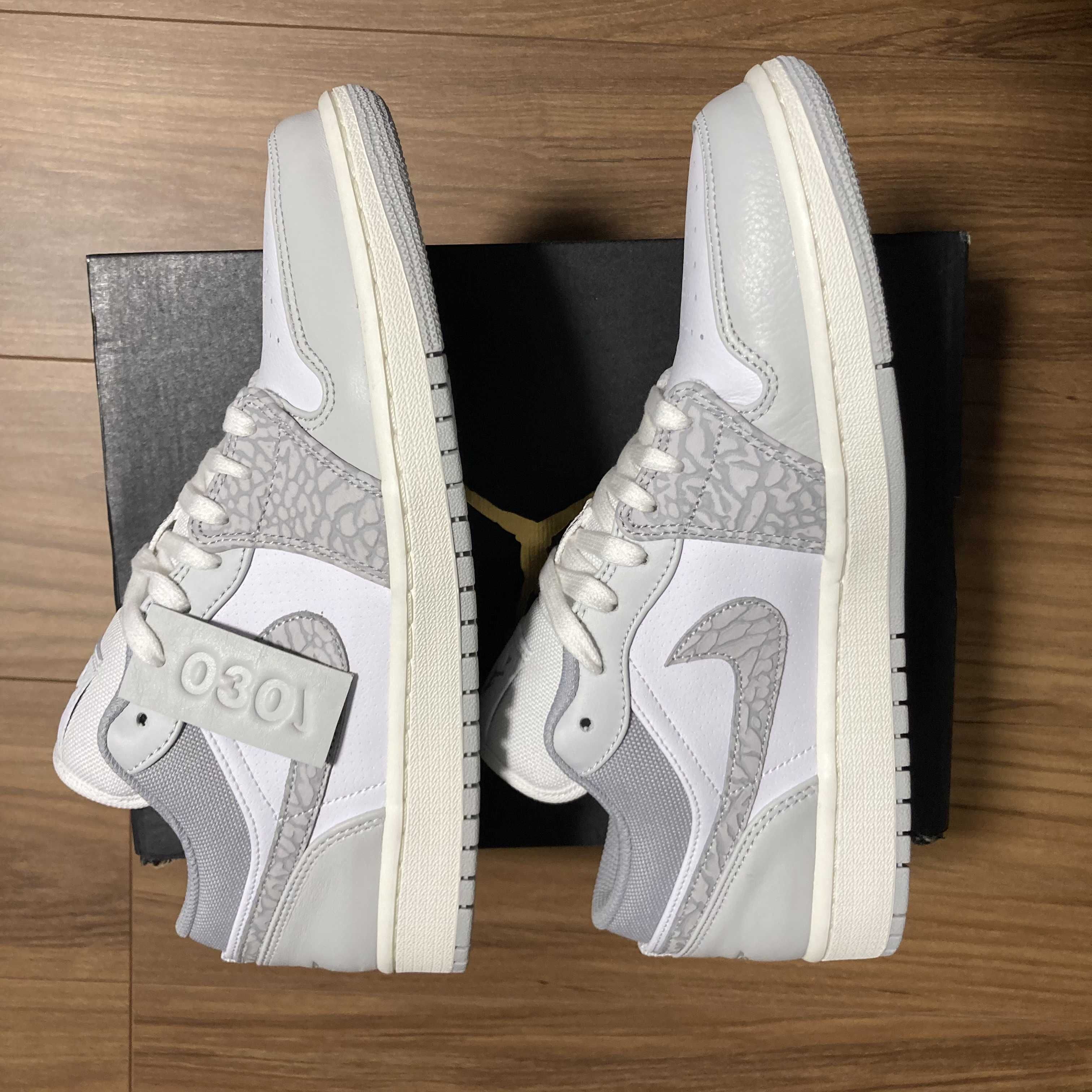 Nike Air Jordan 1 Low PRM "Elephant Print/Safari"