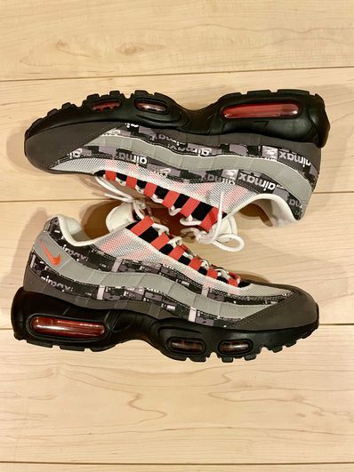 atmos × Nike Air Max 95 "Red We Love Nike"