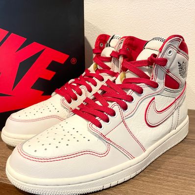 Nike Air Jordan 1 Retro High OG "Sail/University Red"