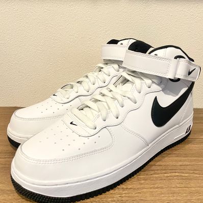 Nike Air Force 1 Mid "White/Black"