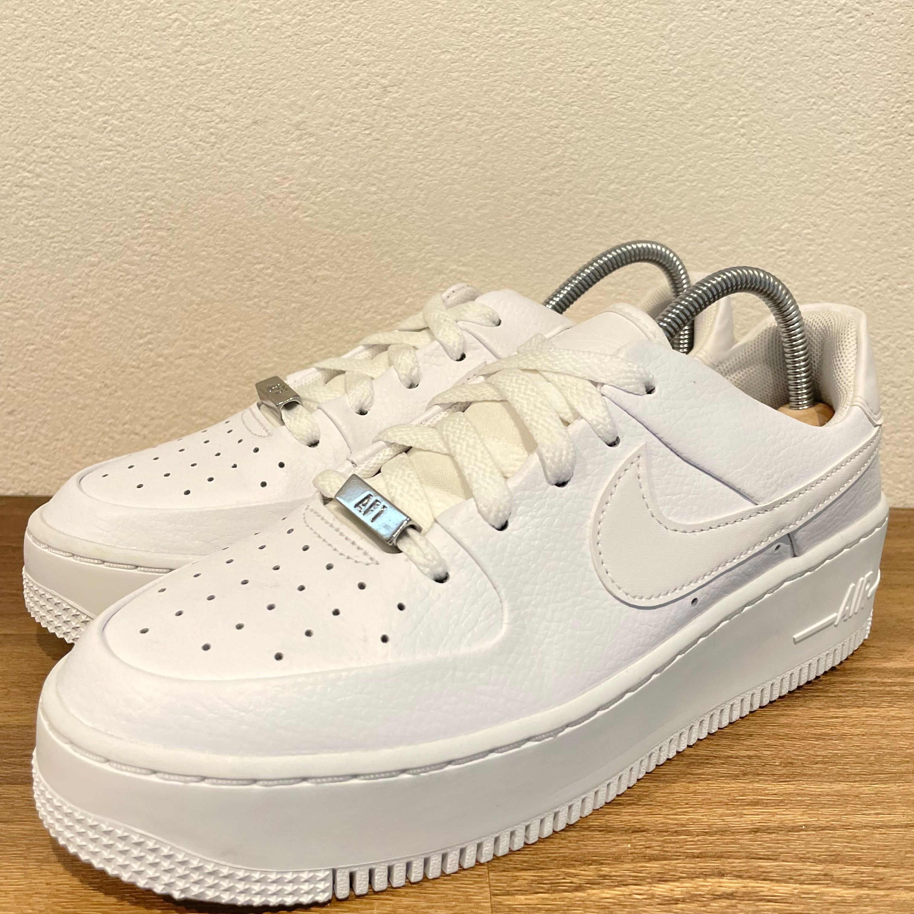 Nike Women's Air Force Sage Low "Triple White"